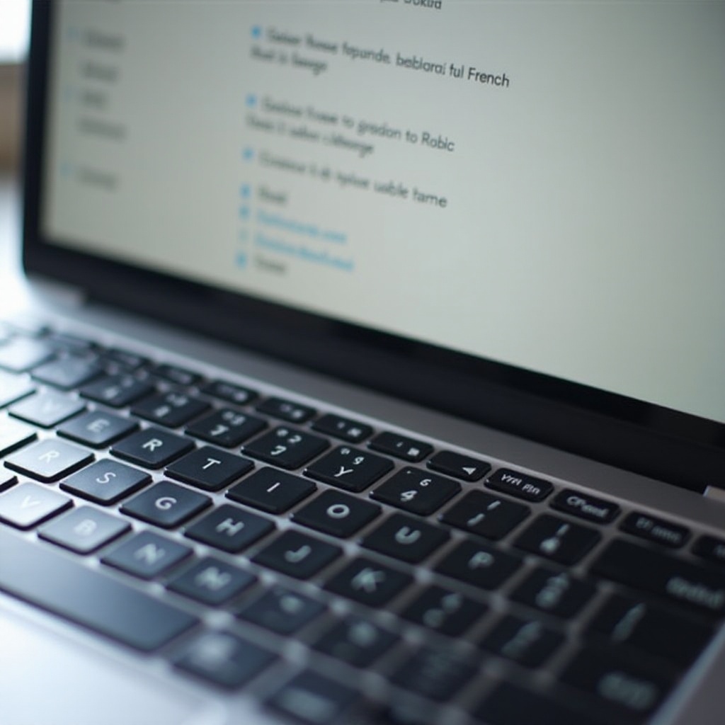 comment taper en français sur un chromebook