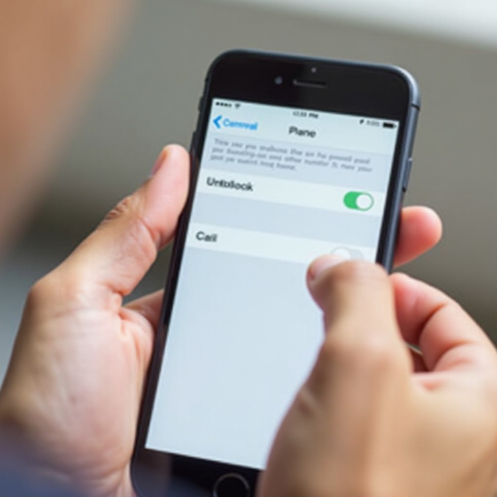 how to unblock a number on iphone 15