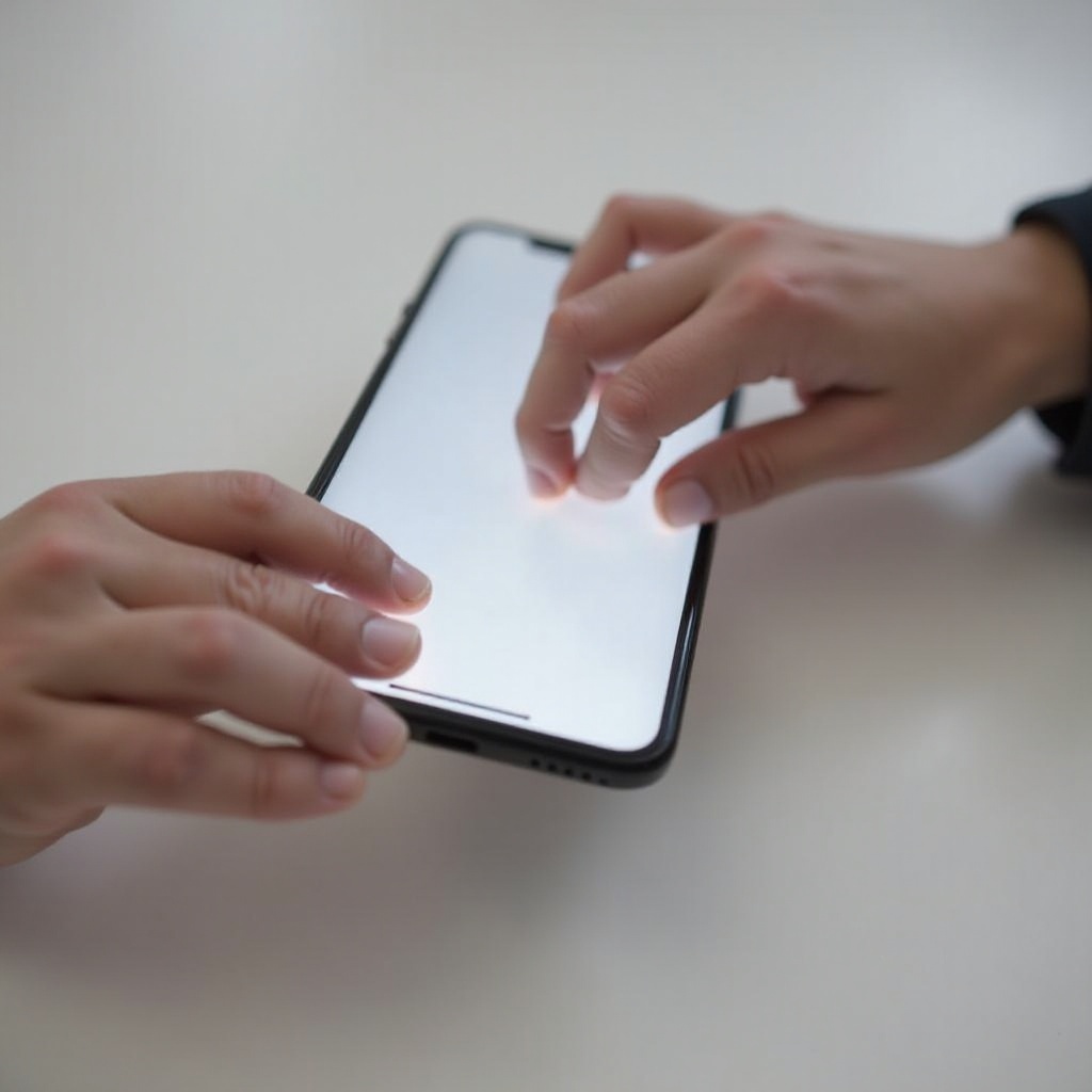 how to reset touch screen on iphone