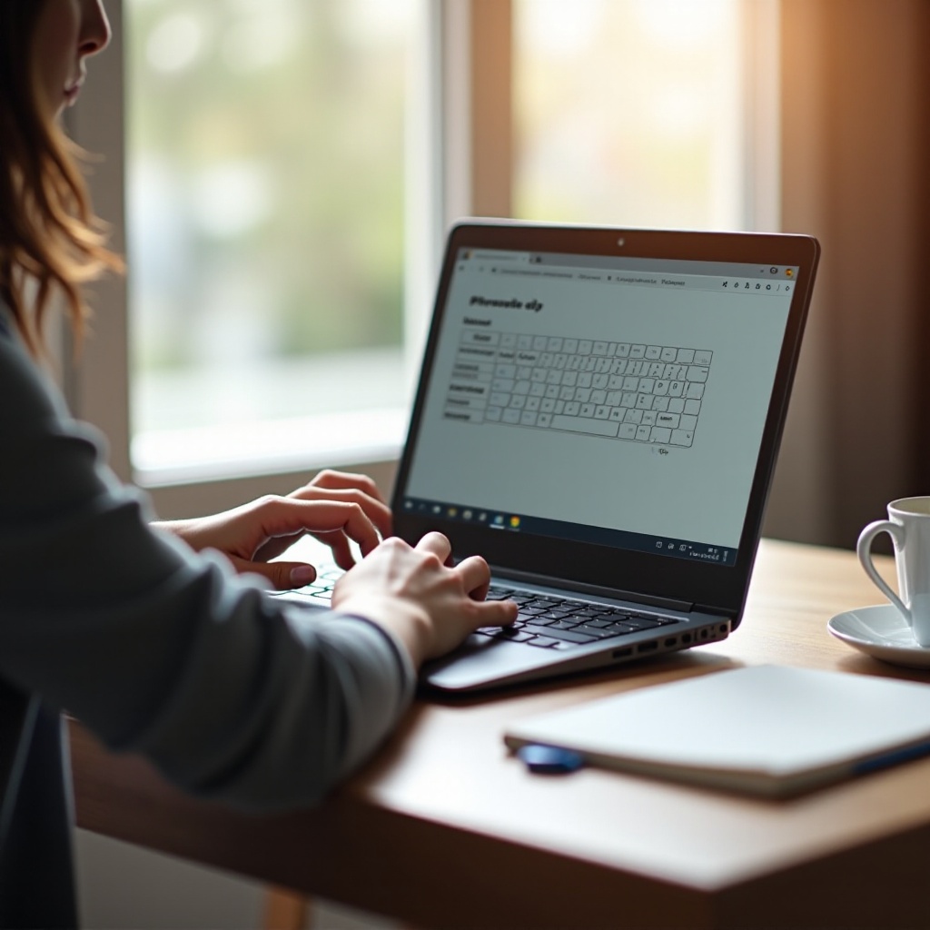 Comment taper en français sur Chromebook