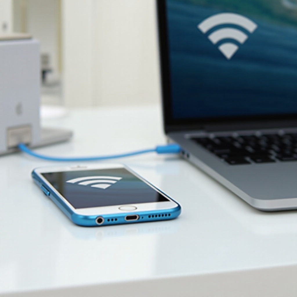 how to connect a phone to a computer wirelessly