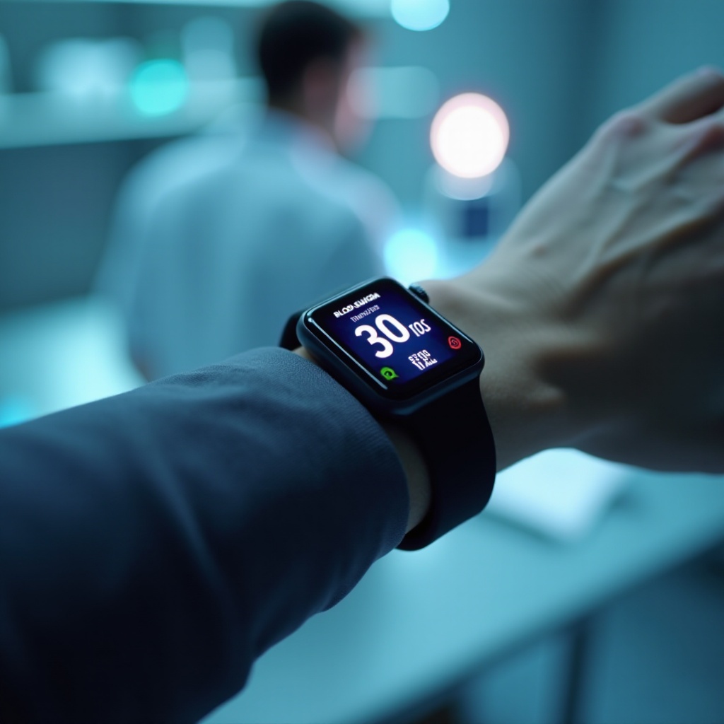 how does a smart watch read blood sugar